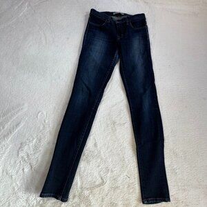 J Brand Palisade High Rise Skinny Jeans Womens 27 Dark Blue Stretch Denim Indigo